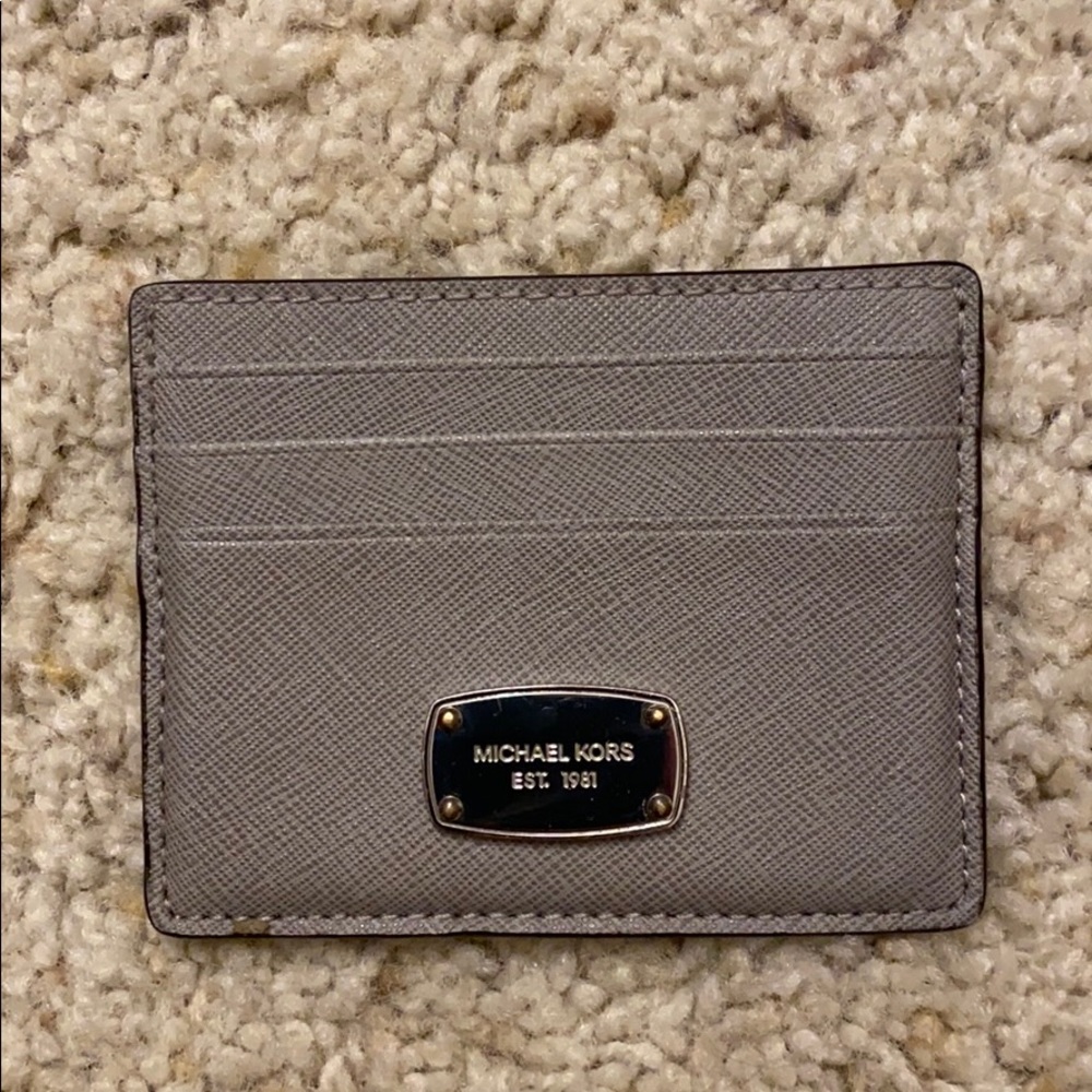 Michael Kors Gray Cardholder